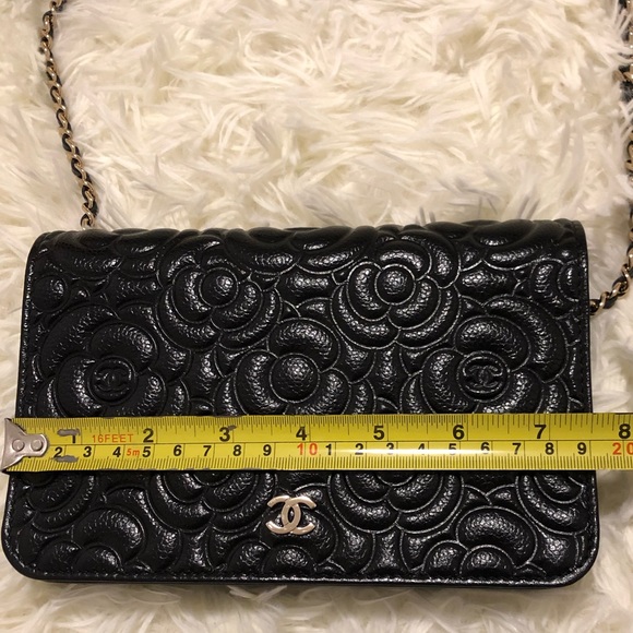 Chanel Camellia Wallet On Chain (extra pictures) sold - Picture 9 of 13